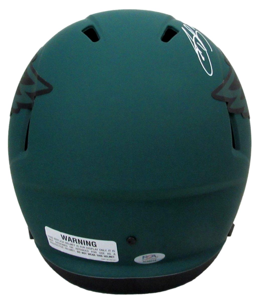 Saquon Barkley Signed/Auto Rave Full Size Replica Helmet Eagles PSA 195212