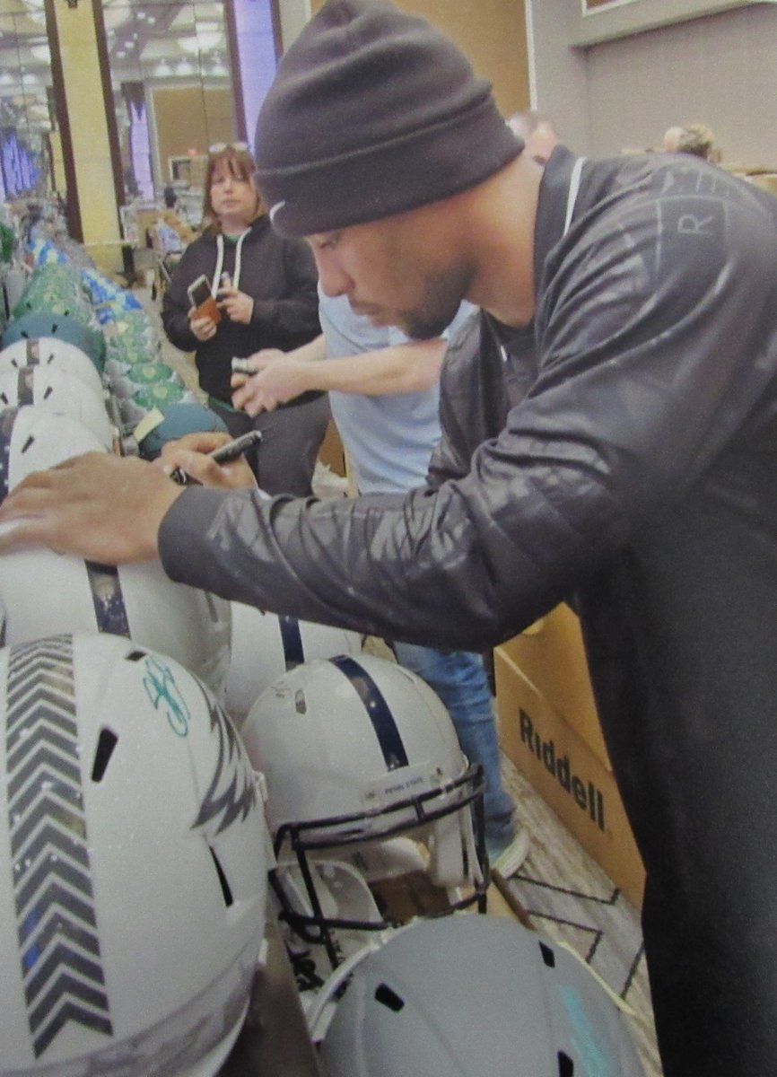 Saquon Barkley Signed Speed Full Size Authentic Helmet Penn State PSA 195214