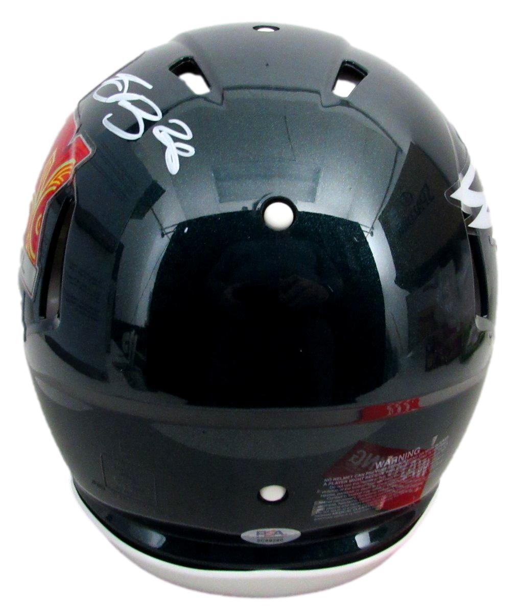 Saquon Barkley Signed SB LIX Champs Full Size Authentic Helmet Eagles PSA 195239