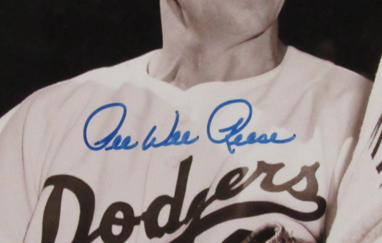 Mickey Mantle/Duke Snider/Pee Wee Reese Multi-Signed 16x20 Photo PSA/DNA 192804
