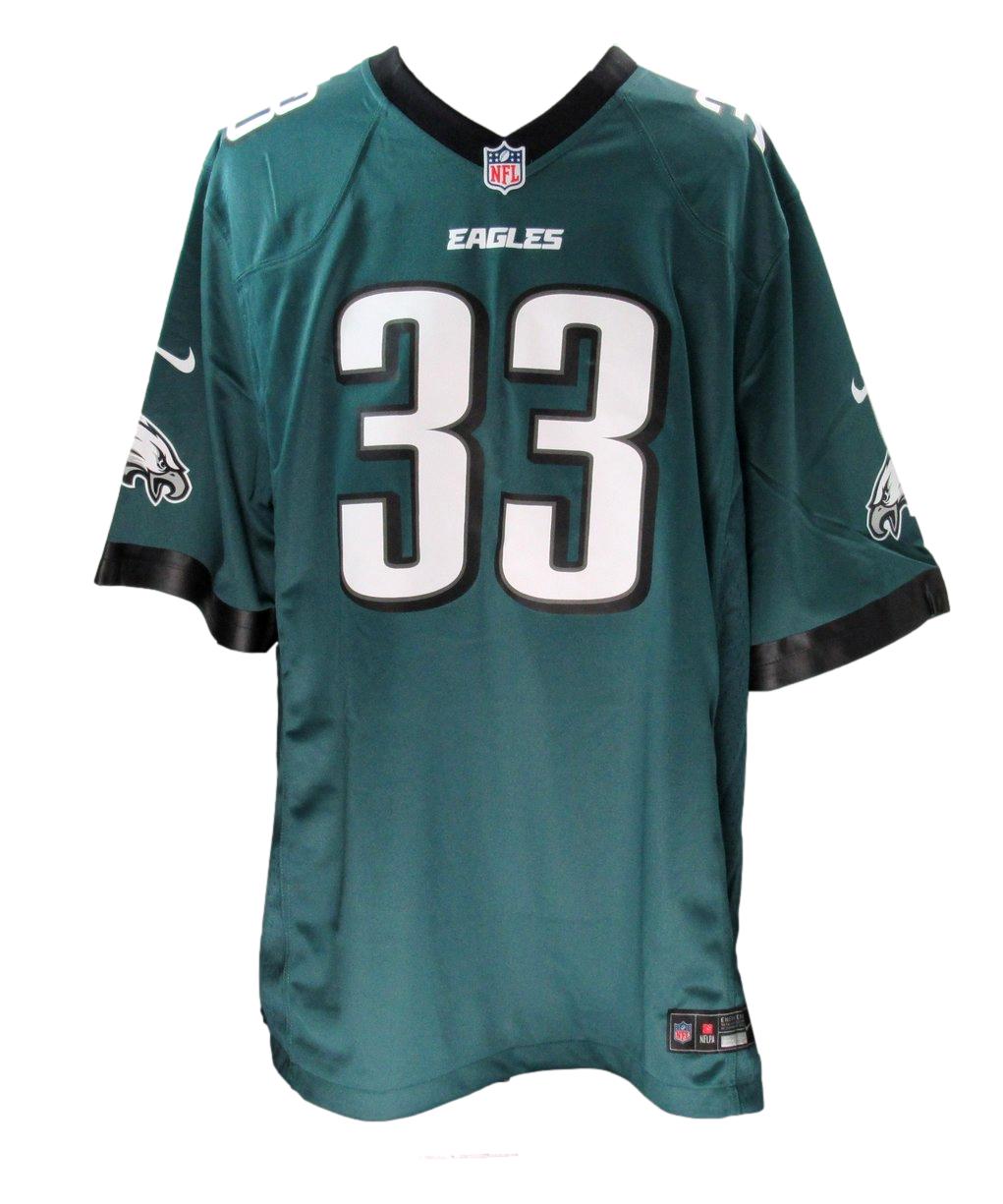 Cooper DeJean Signed/Auto Green Nike Football Jersey Eagles Fanatics 192793