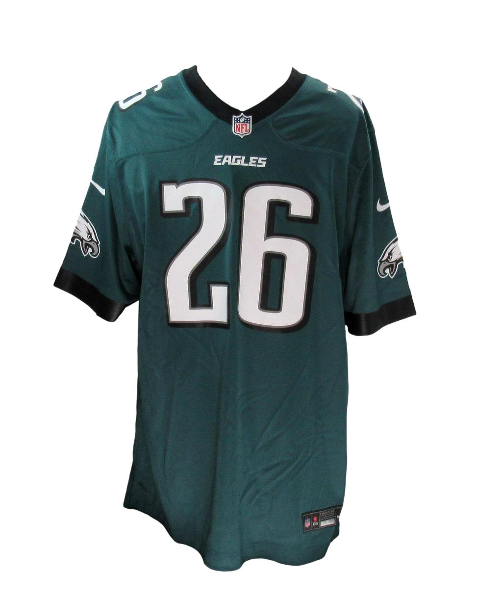 Saquon Barkley Signed/Autographed Green Nike Football Jersey Eagles PSA 192799
