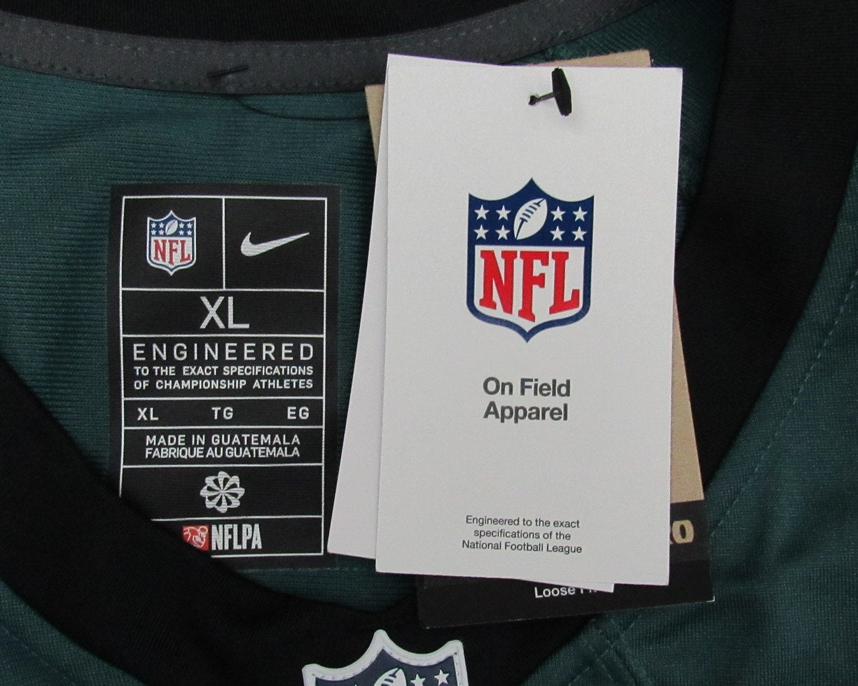 Saquon Barkley Signed/Autographed Green Nike Football Jersey Eagles PSA 192799