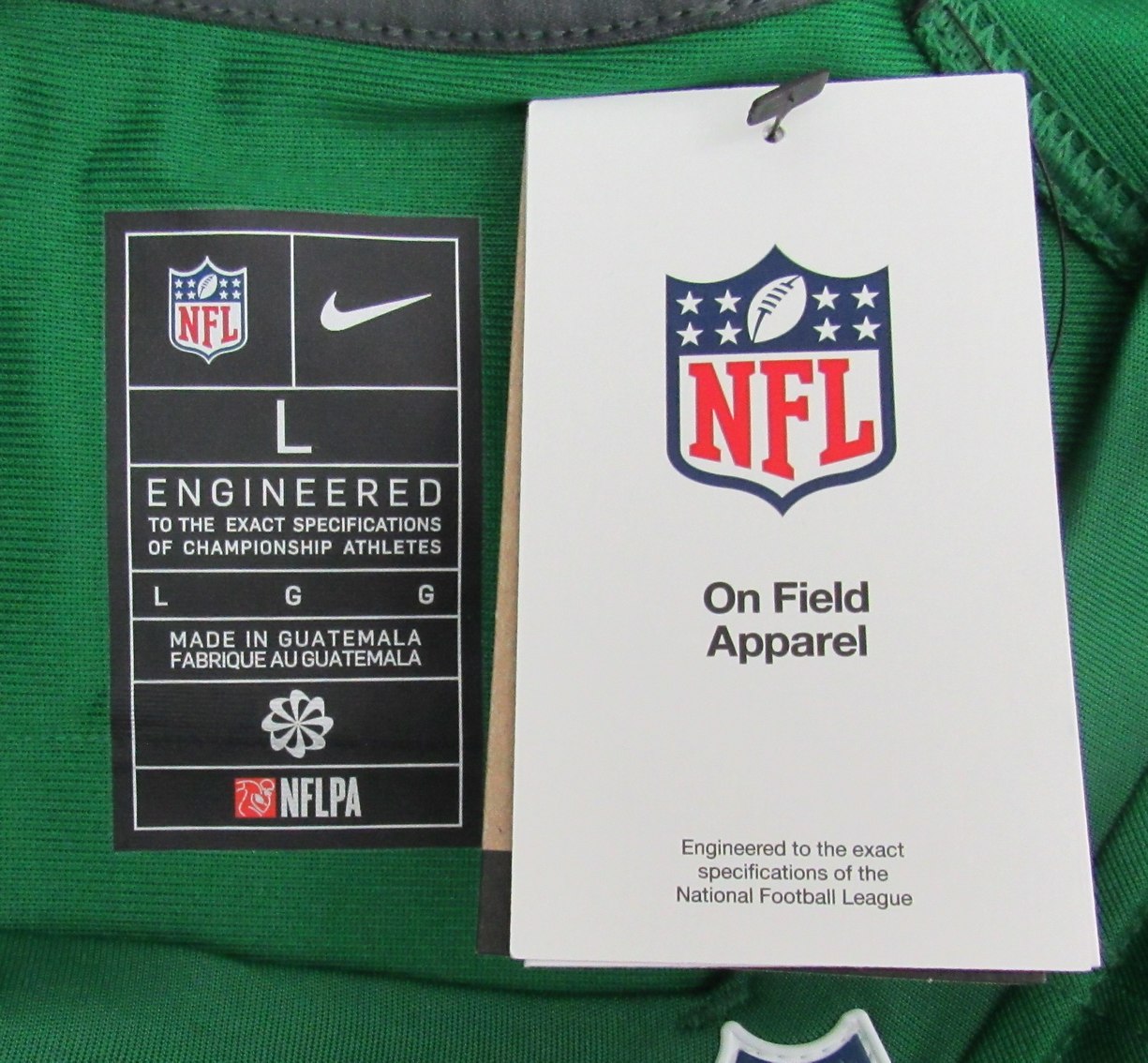 Cooper DeJean Signed Kelly Nike SB LIX Football Jersey Eagles Fanatics 192813
