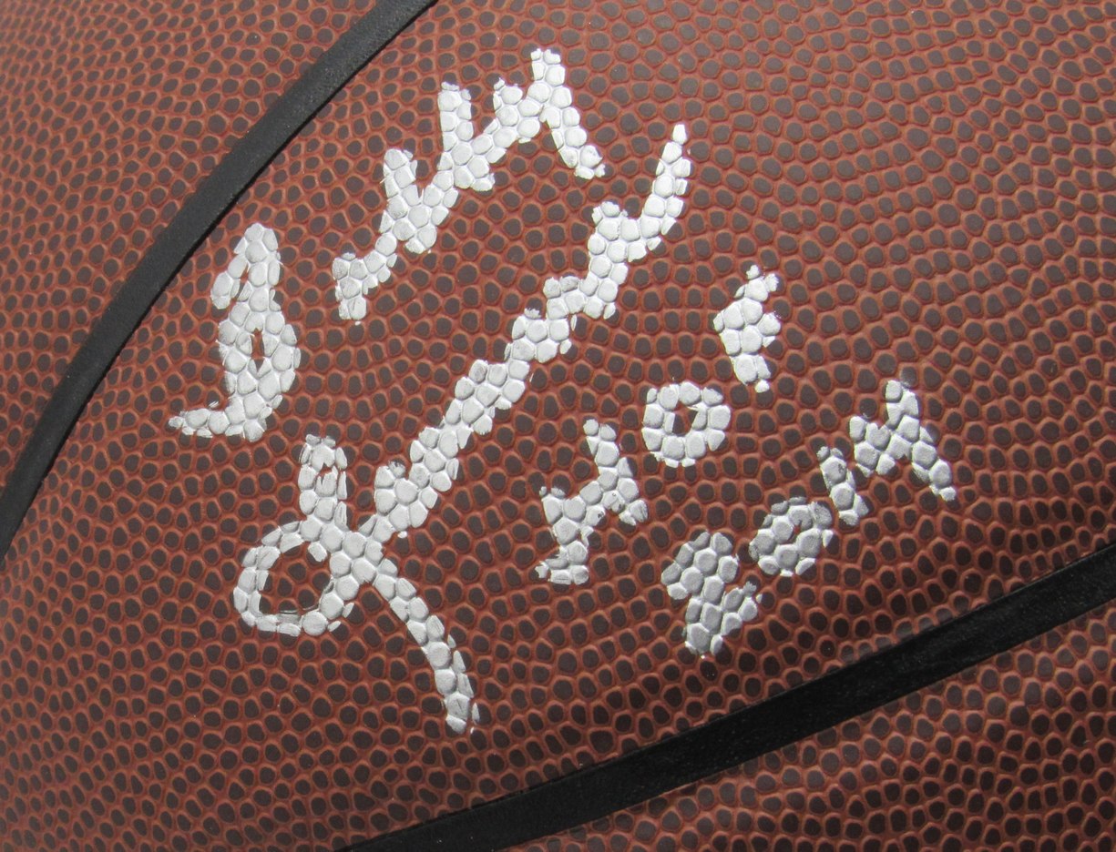 Bobby Slick Leonard HOF Pacers/Hoosiers Signed/Inscr NBA Basketball PSA 195245