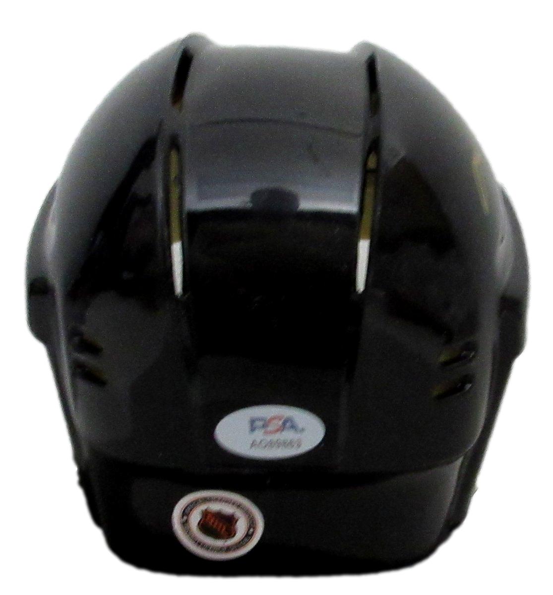 Mario Lemieux Signed/Auto Mini Hockey Helmet Pittsburgh Penguins PSA 192830