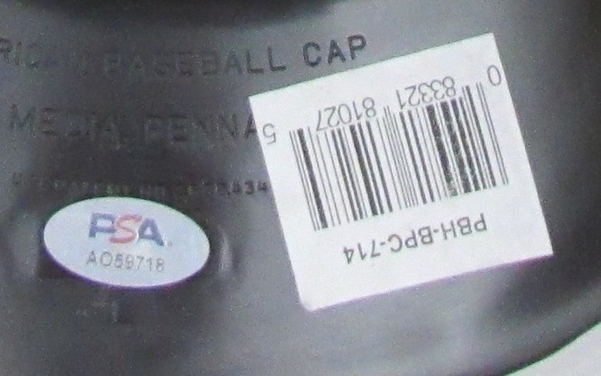 Willie McCovey HOF Signed/Insc Full Size Authentic Batting Helmet Giants PSA 831