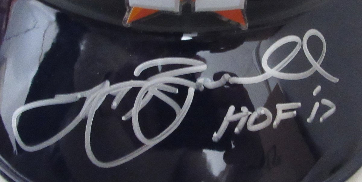 Jeff Bagwell HOF Signed/Insc Full Size Authentic Batting Helmet Astros PSA 92837