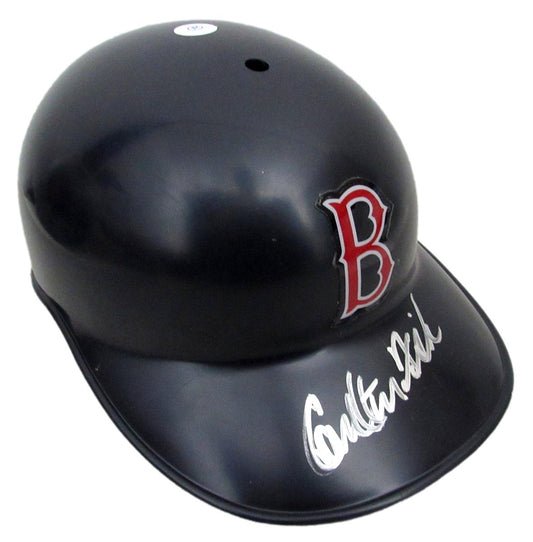 Carlton Fisk HOF Signed Full Size Authentic Batting Helmet Red Sox PSA 192839