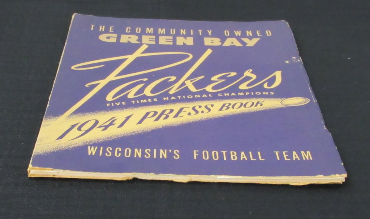 Vintage 1941 Green Bay Packers Press/Media Guide RARE 195270
