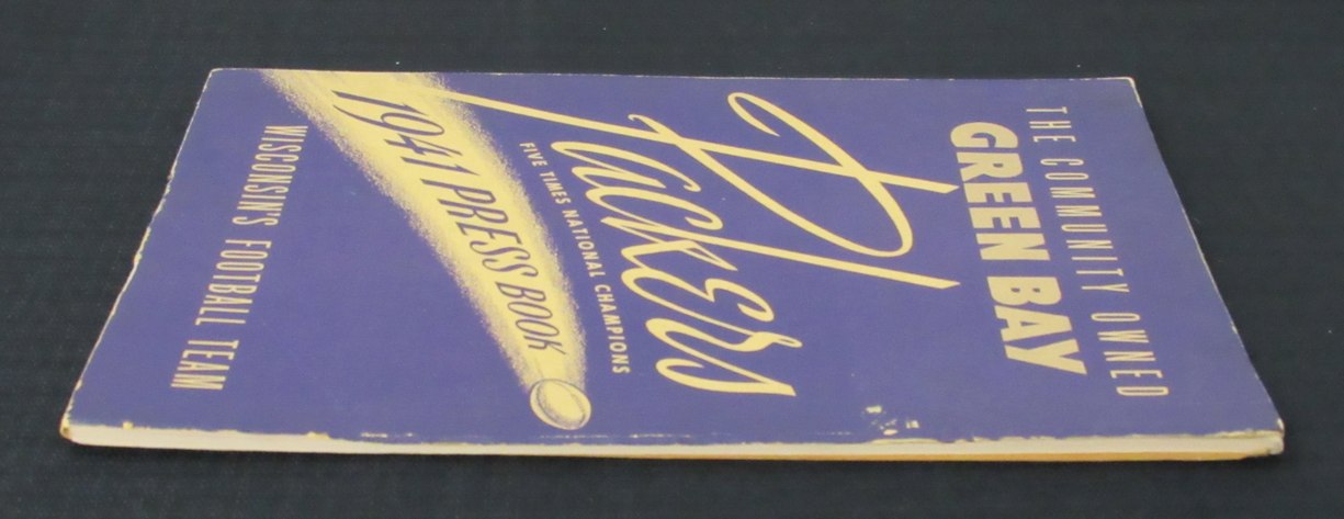 Vintage 1941 Green Bay Packers Press/Media Guide RARE 195270