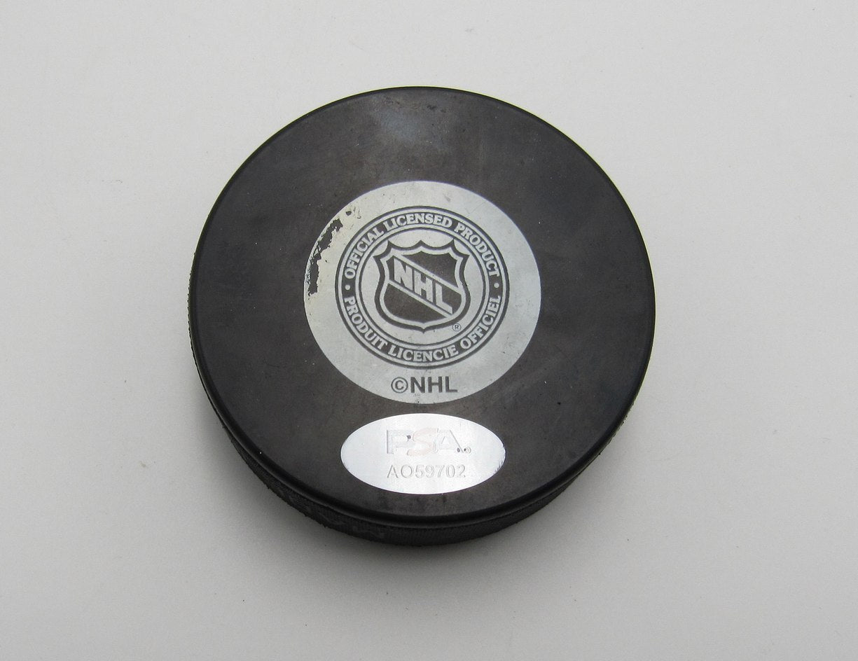 Joe Sakic HOF Signed/Autographed Colorado Avalanche Hockey Puck PSA 193968