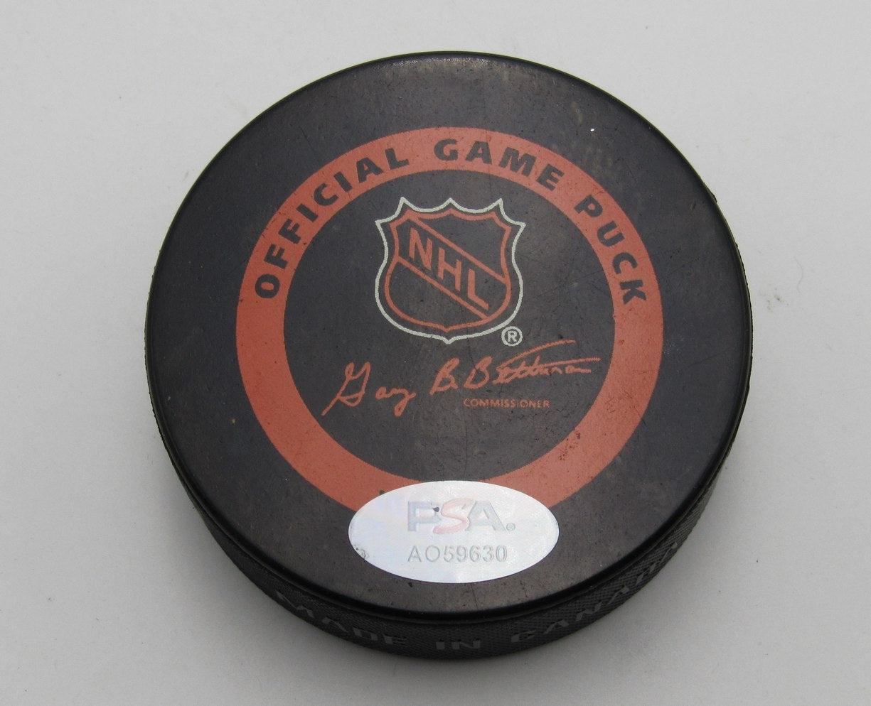 Phil Esposito/Bobby Orr HOF Dual-Signed Boston Bruins Official Hockey Puck PSA
