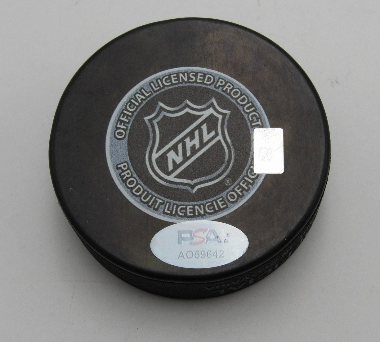 Henrik Lundqvist HOF Signed/Auto New York Rangers Hockey Puck PSA 194237