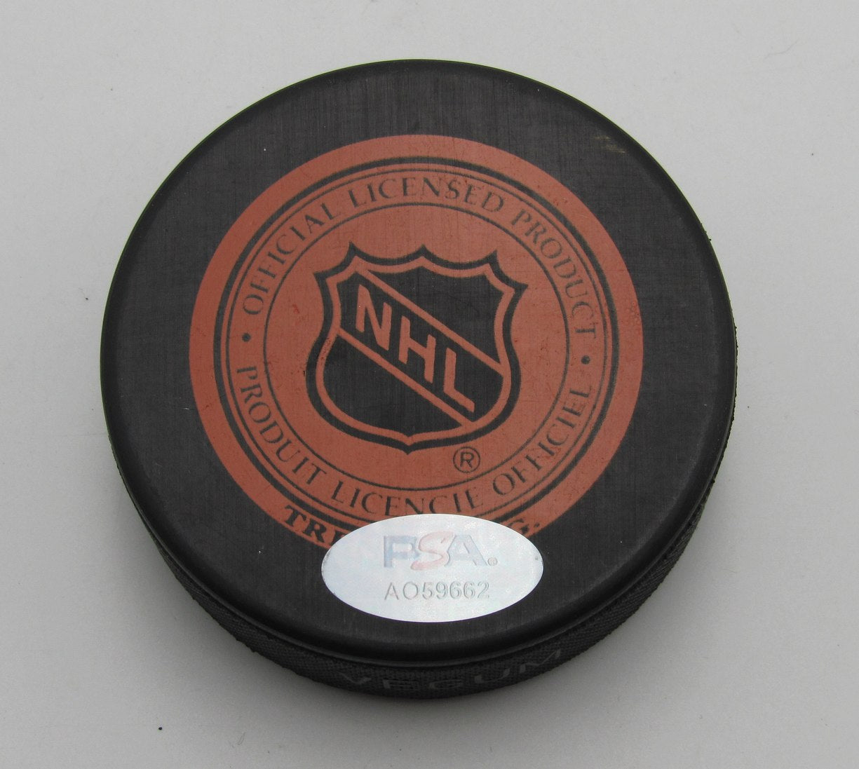 Guy Lafleur HOF Signed Quebec Nordiques Official Game Hockey Puck PSA 194247