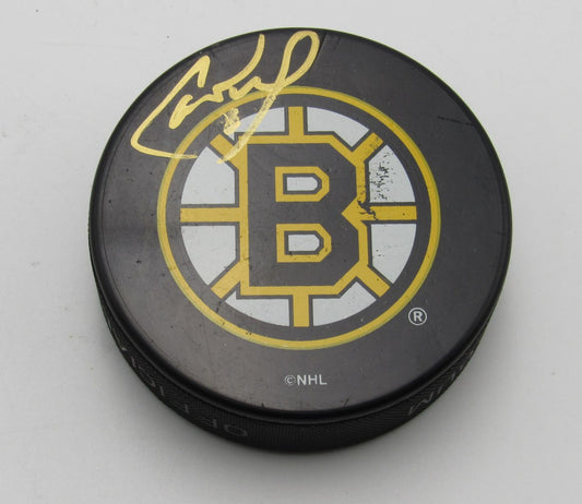 Cam Neely HOF Signed/Autographed Boston Bruins Hockey Puck PSA 194250