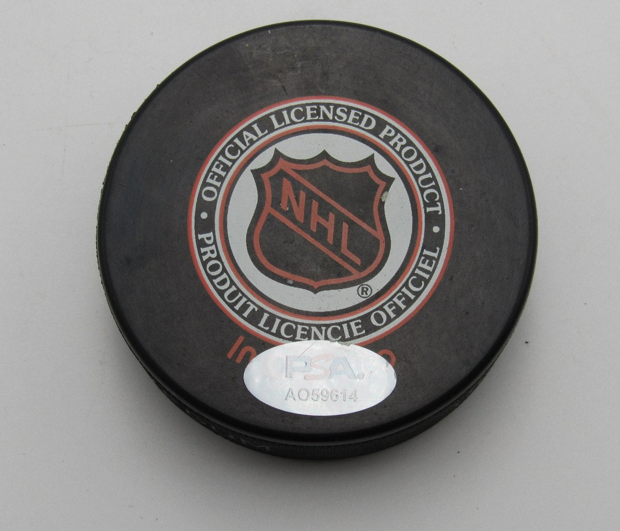 Phil Esposito HOF Signed Boston Bruins 75th Anniversary Hockey Puck PSA 194261