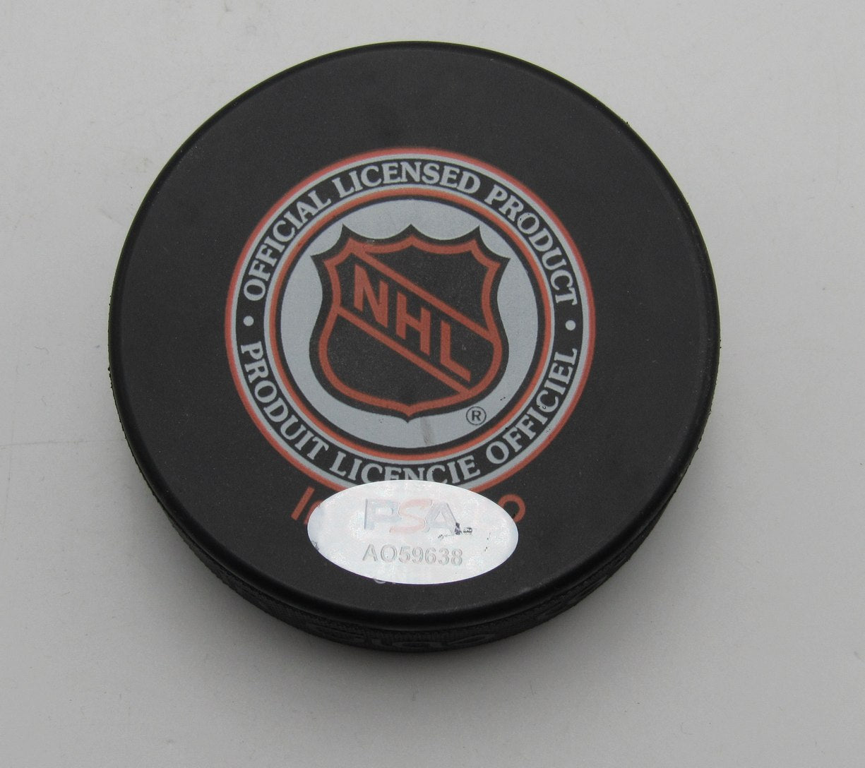 Patrick Roy HOF Signed 1995-96 Stanley Cup Champions Hockey Puck PSA 194265