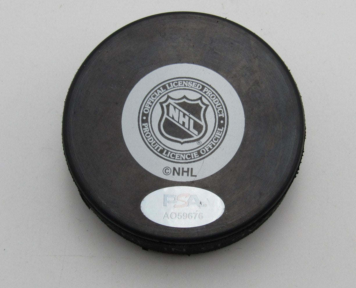 Ray Bourque HOF Signed/Autographed Boston Bruins Hockey Puck PSA 194271