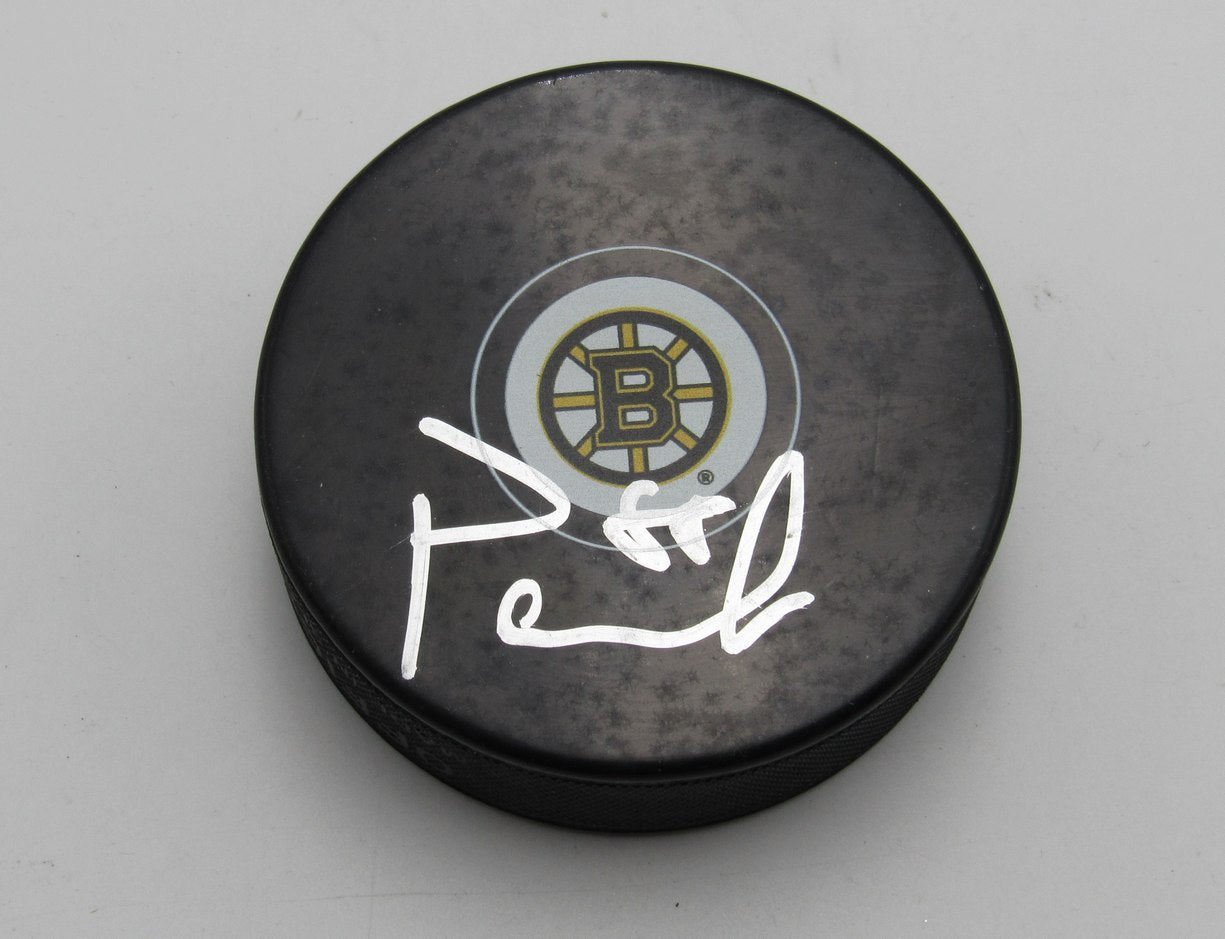 David Pastrňák Signed/Autographed Boston Bruins Hockey Puck PSA 194280