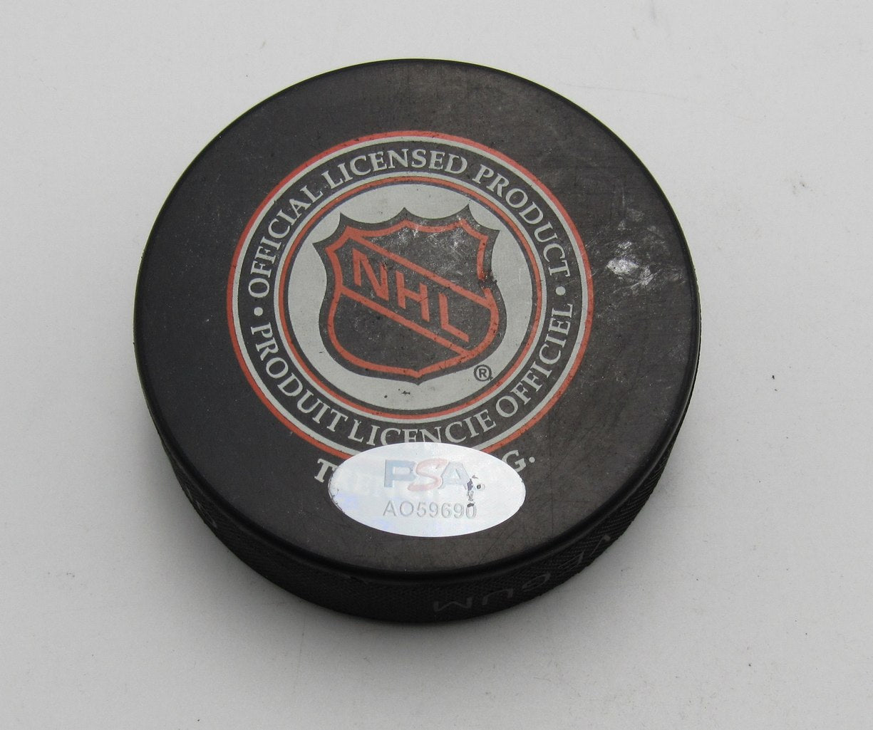 Ray Bourque HOF Signed/Auto 1996 All Star Hockey Puck Boston Bruins PSA 194298