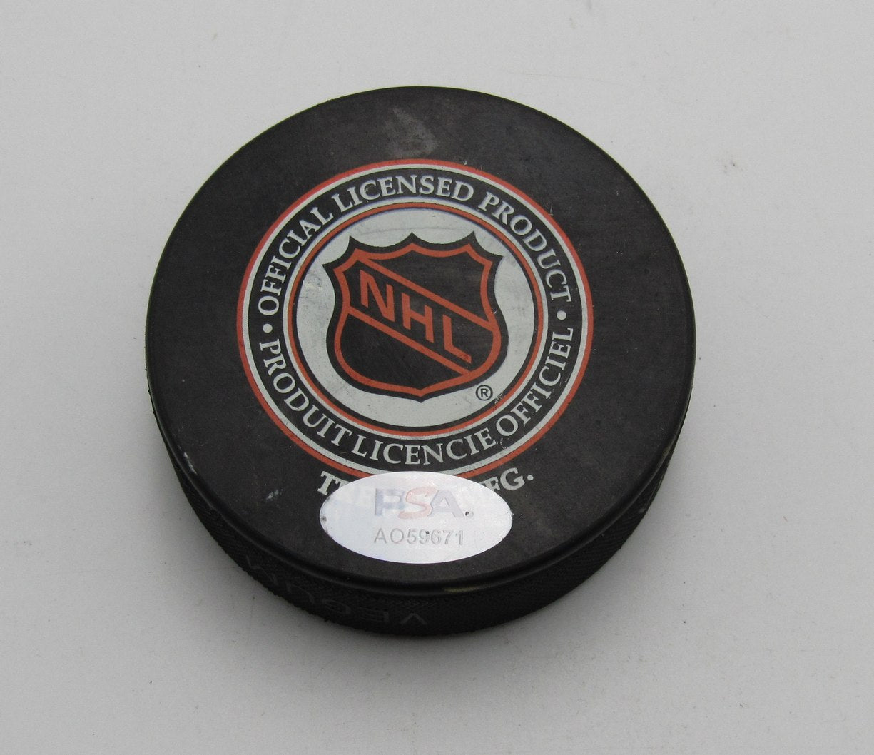 Ray Bourque HOF Signed/Auto 1996 All Star Hockey Puck Boston Bruins PSA 194303