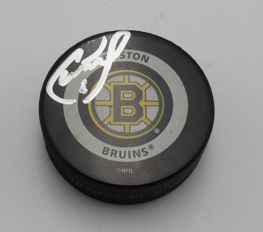 Cam Neely HOF Signed/Auto Boston Bruins Official Game Hockey Puck PSA 194309
