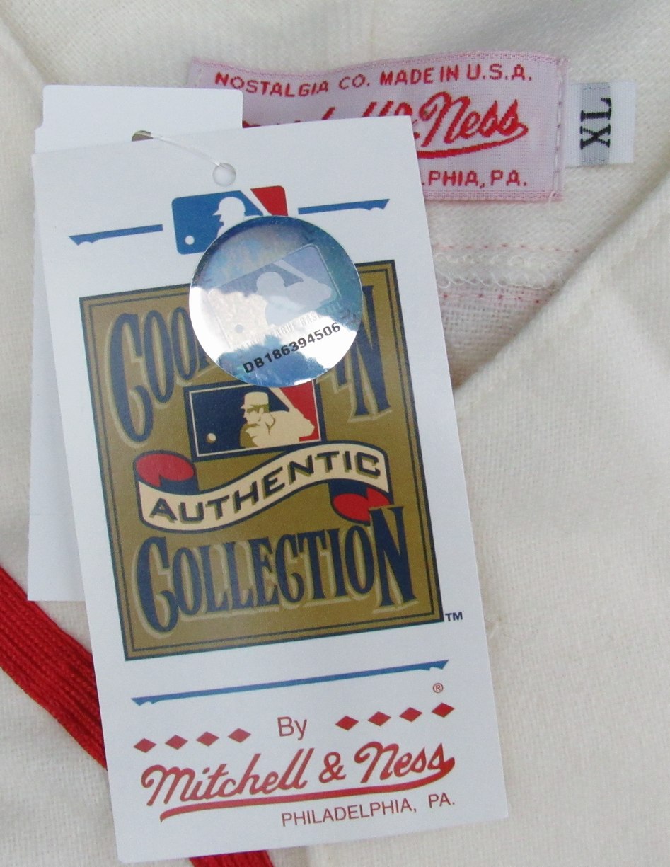 Stan Musial HOF Signed/Insc Mitchell & Ness Baseball Jersey Cardinals PSA 195277