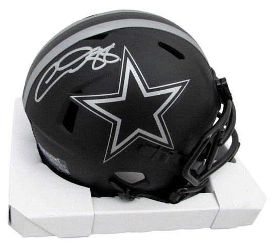 CeeDee Lamb Signed/Autographed Dallas Cowboys Eclipse Mini Helmet RCG 194025