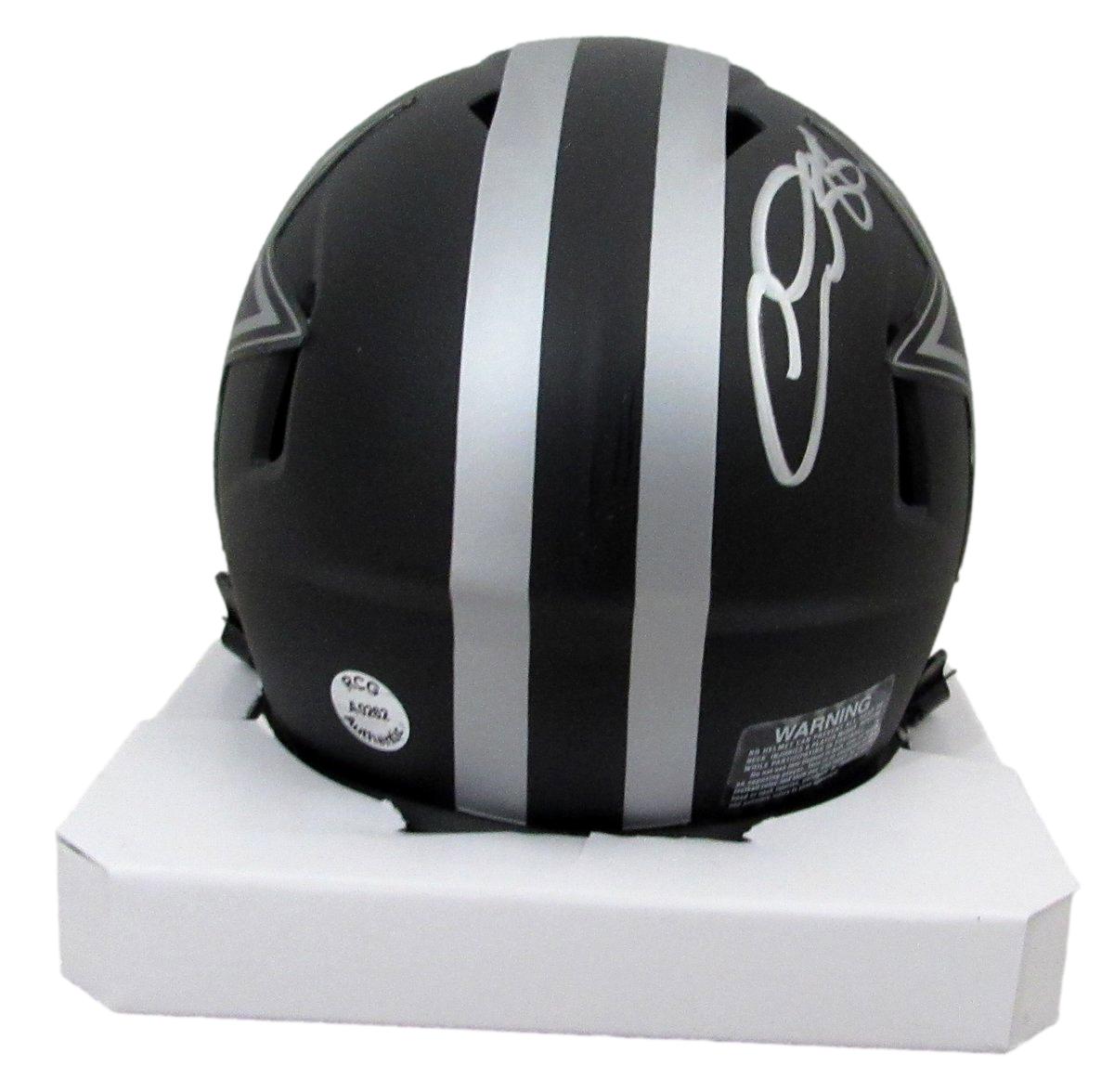 CeeDee Lamb Signed/Autographed Dallas Cowboys Eclipse Mini Helmet RCG 194025