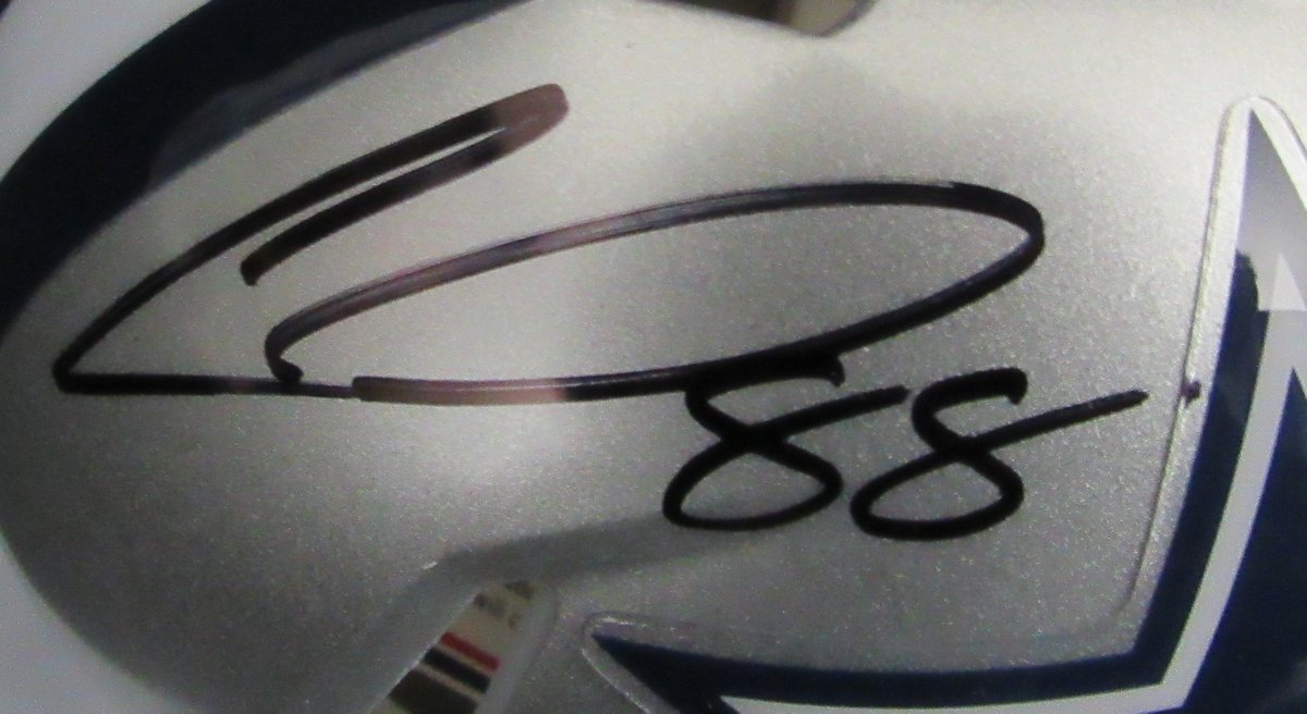 CeeDee Lamb Signed/Autographed Dallas Cowboys Mini Helmet Fanatics 194024