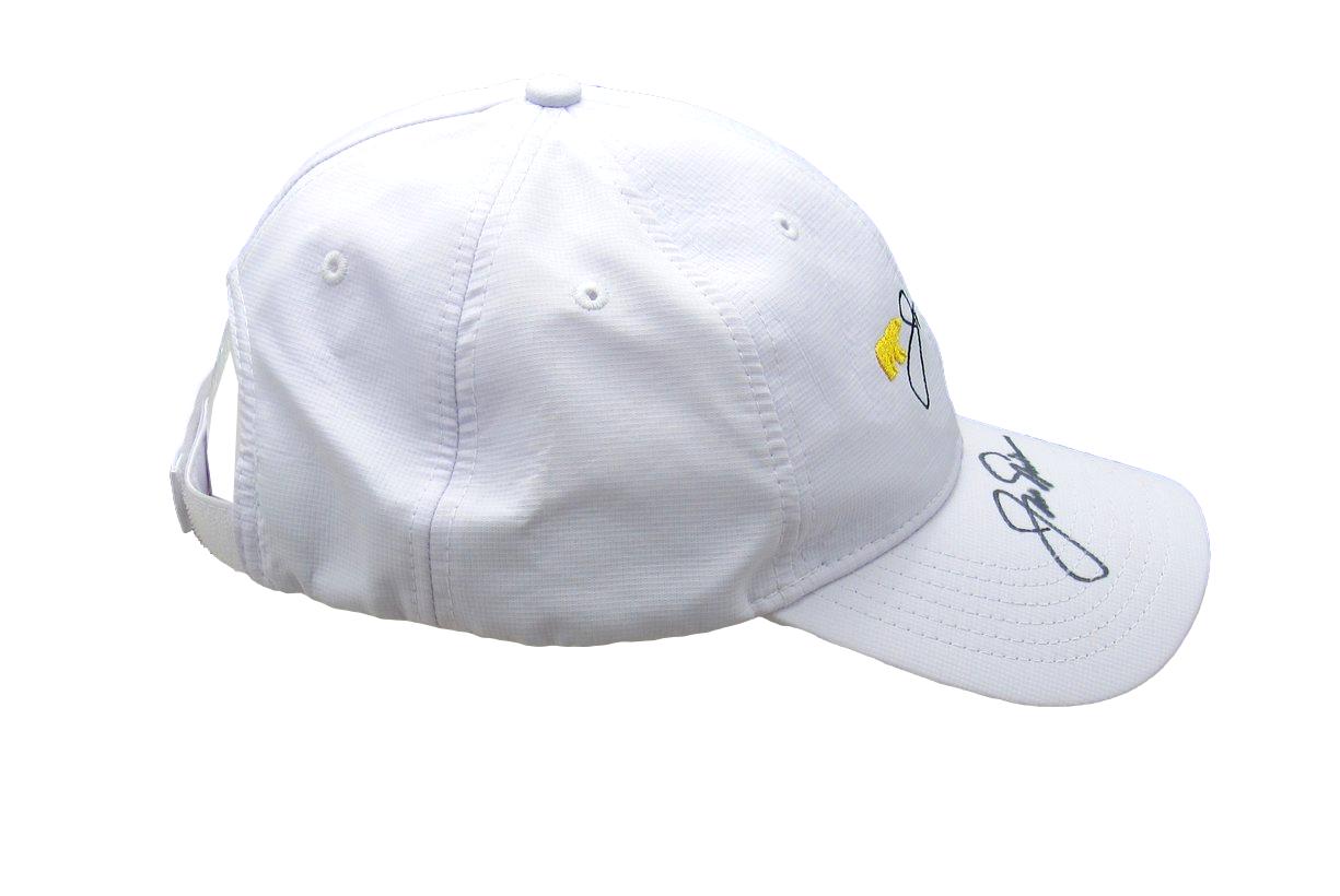 Jack Nicklaus Signed/Auto White Golden Bear Golf Hat PGA Champ PSA/DNA 195243