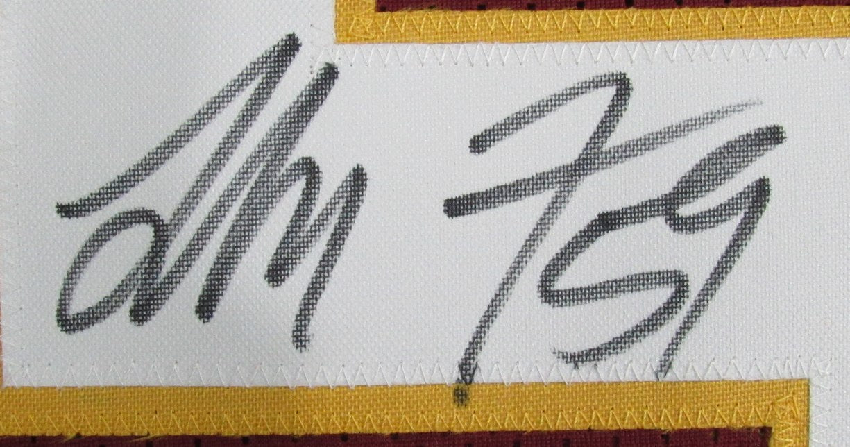 London Fletcher Signed/Autographed Maroon Commanders Football Jersey JSA 194695
