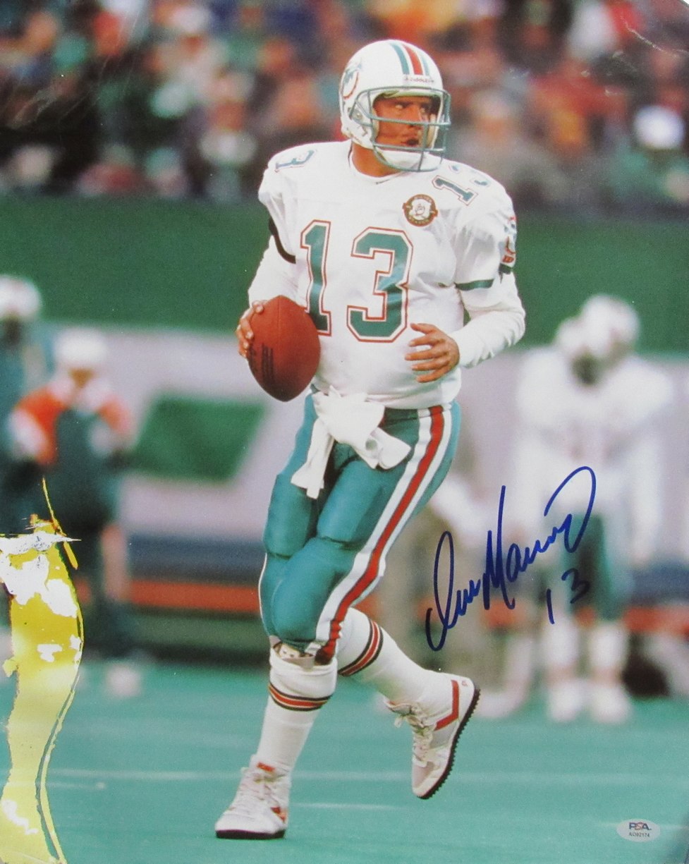 Dan Marino HOF Signed/Autographed 16x20 Photo Miami Dolphins PSA/DNA 194703