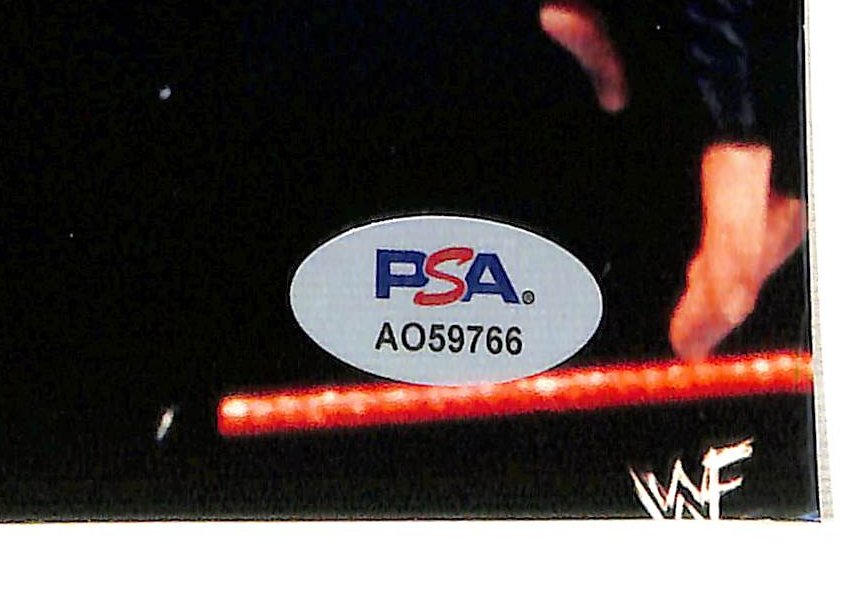 Undertaker Signed/Autographed 8x10 Photo Pro Wrestler PSA 194982