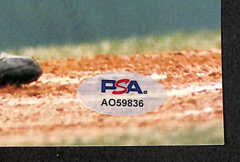 Bill Buckner Signed/Autographed 8x10 Photo Boston Red Sox PSA 195013