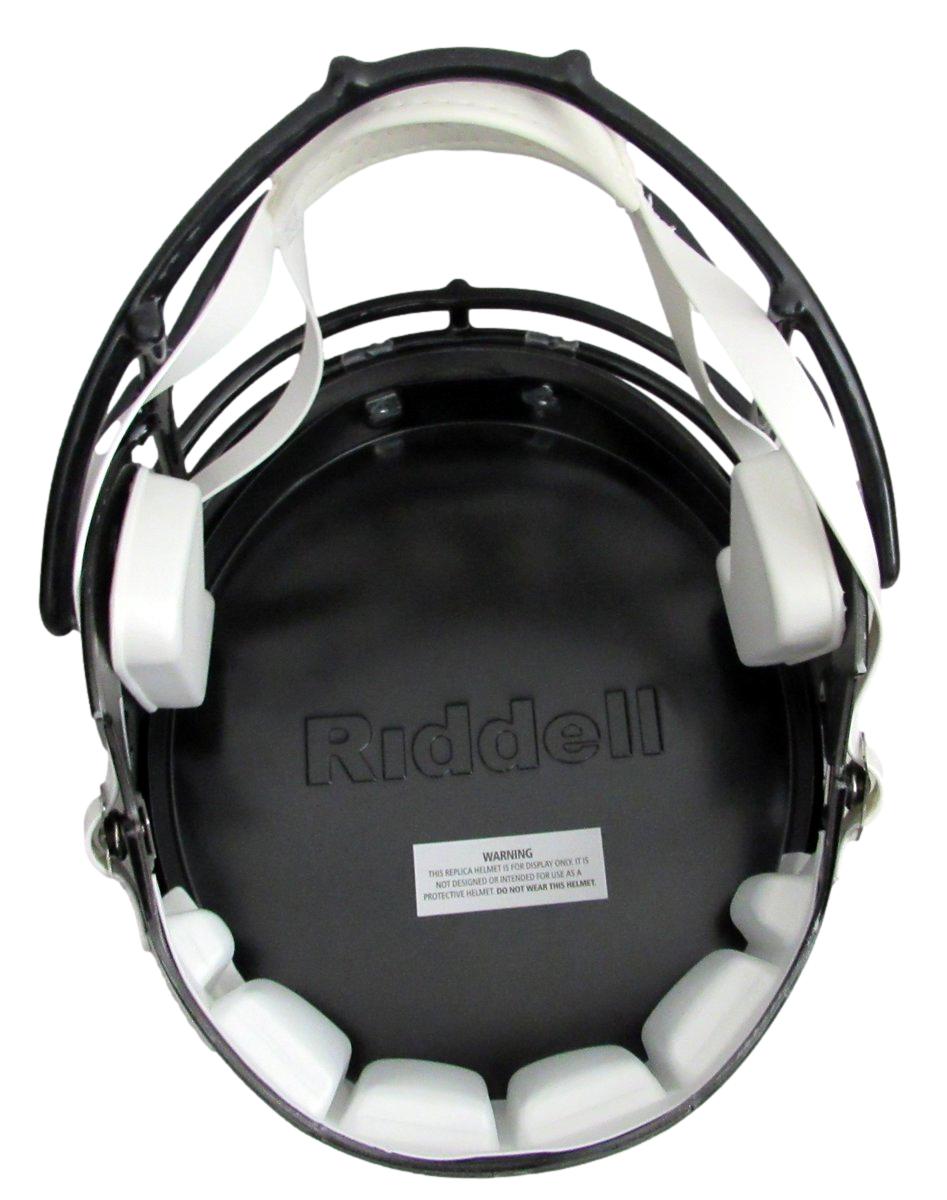 James Harrison Signed Full Size Speed Replica Helmet Steelers Beckett 194764