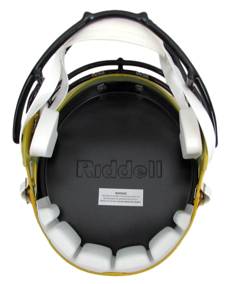 James Harrison Signed Full Size Replica T/B Helmet Steelers Beckett 194765