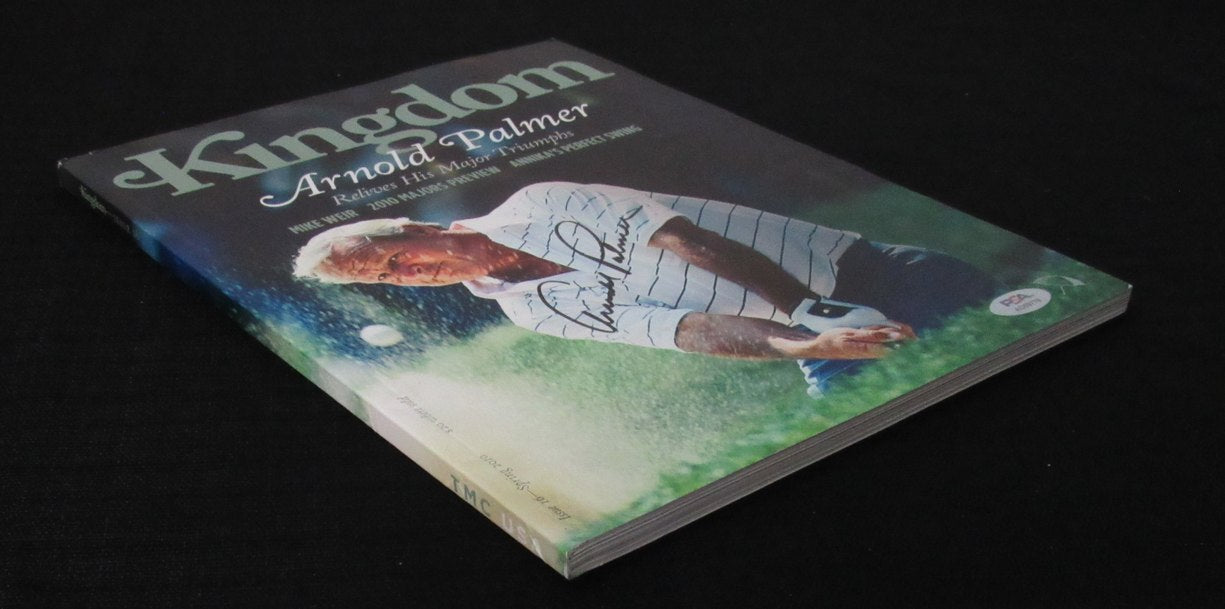Arnold Palmer Signed/Autographed 2010 Kingdom Magazine Issue 16 PSA/DNA 195263