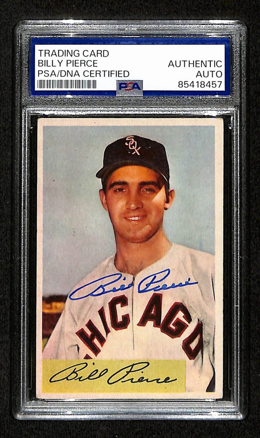 Billy Pierce Signed/Autographed 1954 Bowman Card #102 White Sox PSA/DNA 194812