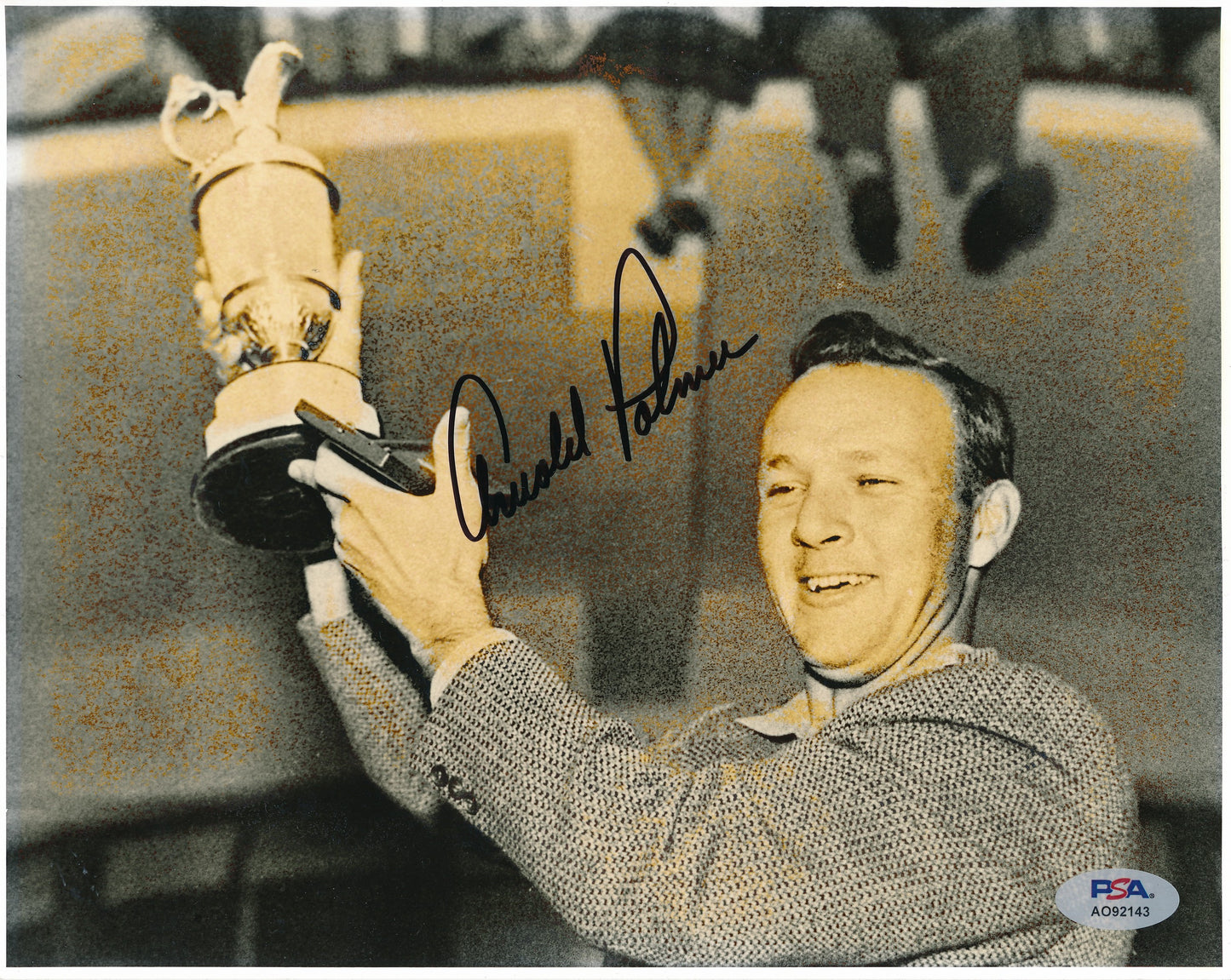 Arnold Palmer Signed/Autographed 8x10 Photo PGA Champion PSA/DNA 195978
