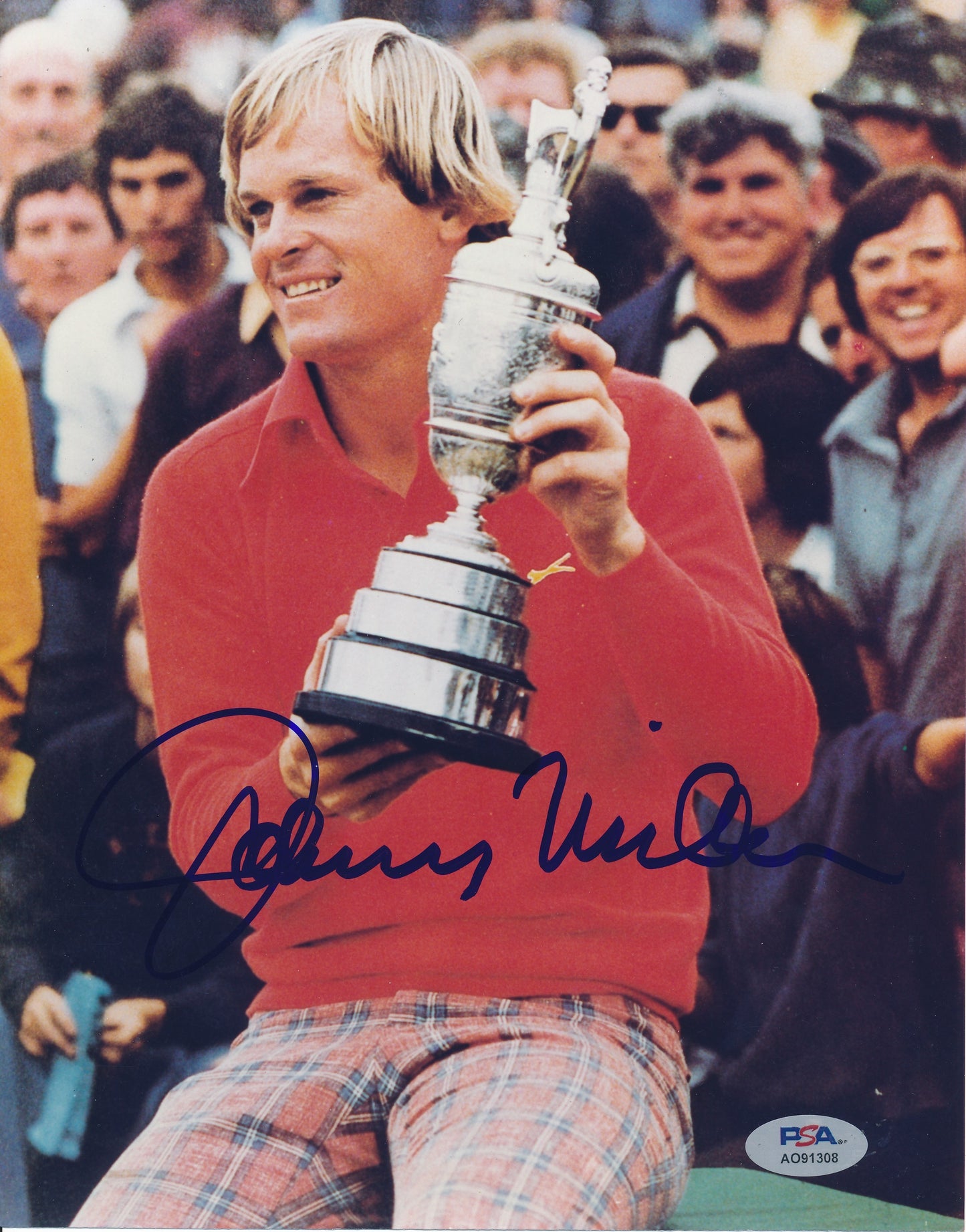 Johnny Miller Signed/Autographed 8x10 Photo PGA Champion PSA/DNA 195980