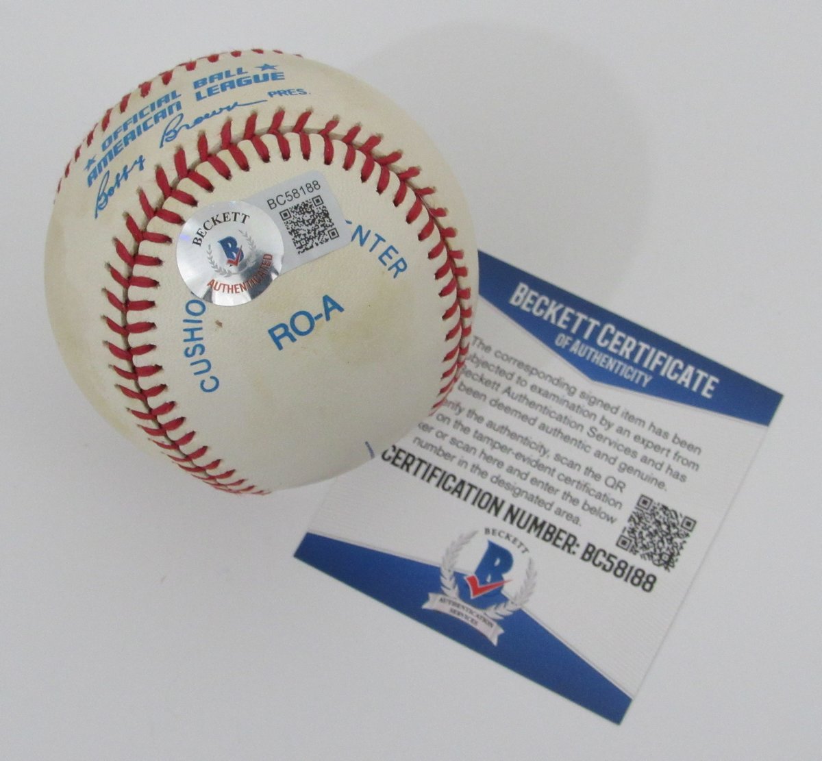 Rod Carew HOF Signed/Autographed OAL Baseball Minnesota Twins Beckett 196589
