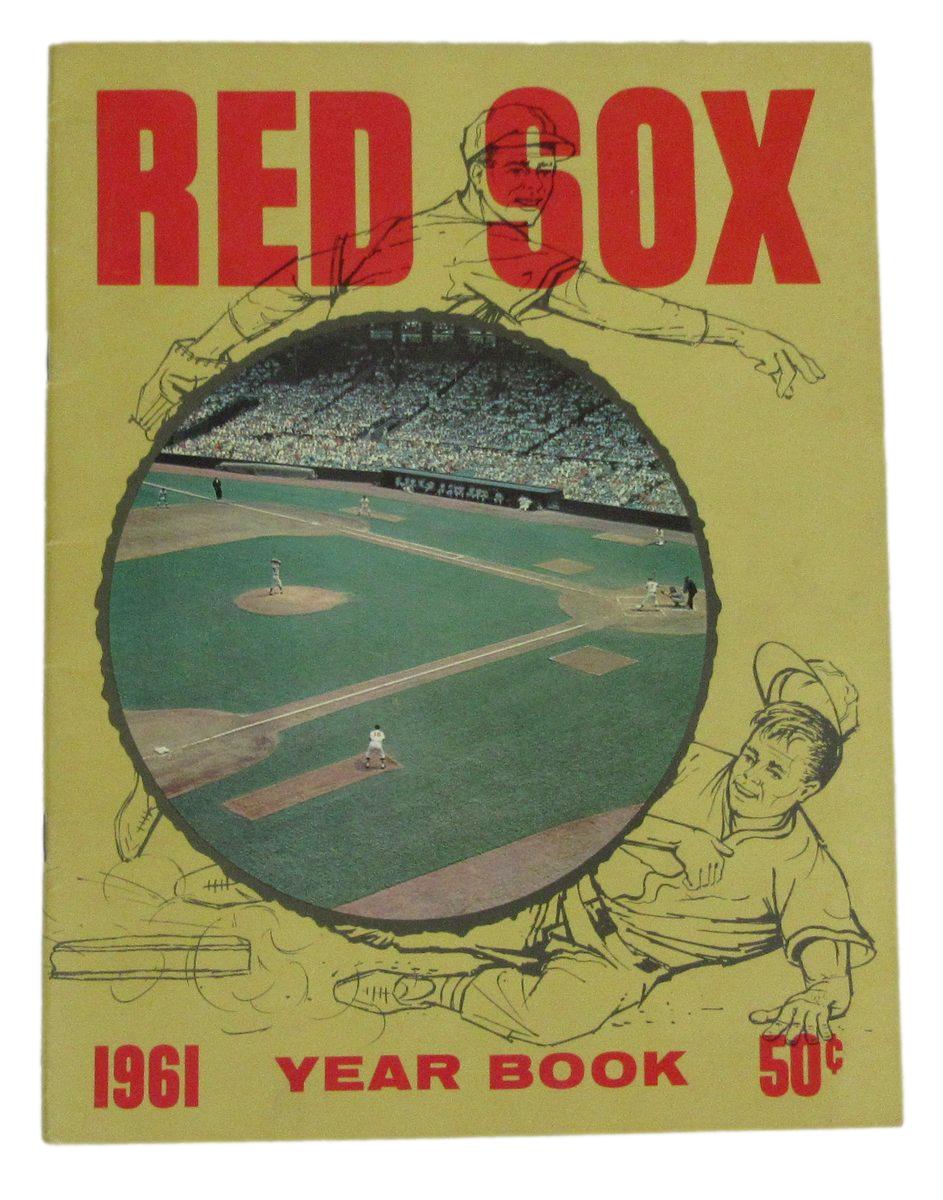 Boston Red Sox 1961 Yearbook 195686