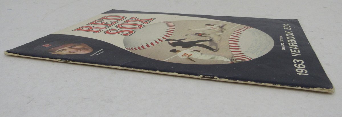 Boston Red Sox 1963 Yearbook 195687