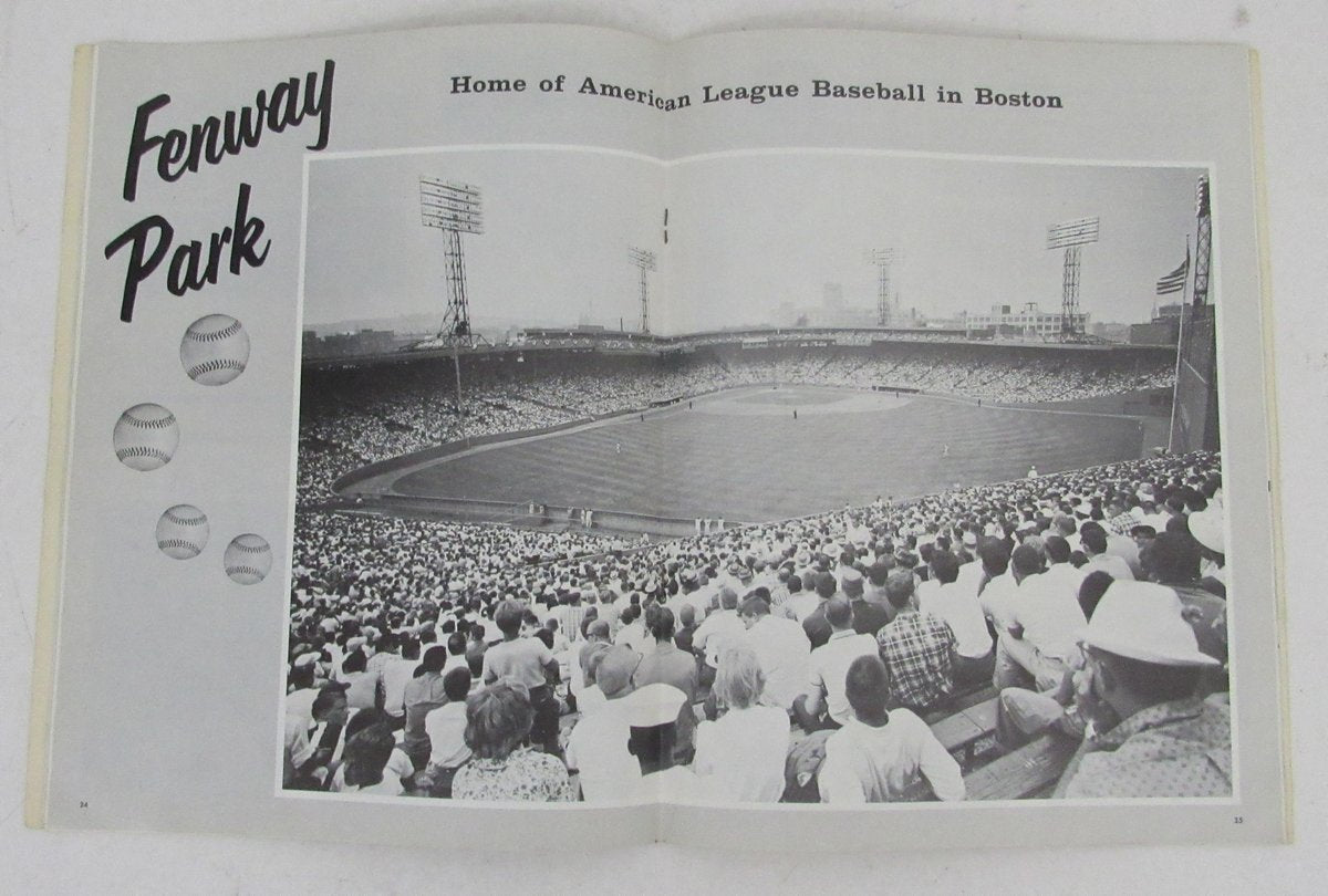 Boston Red Sox 1963 Yearbook 195687