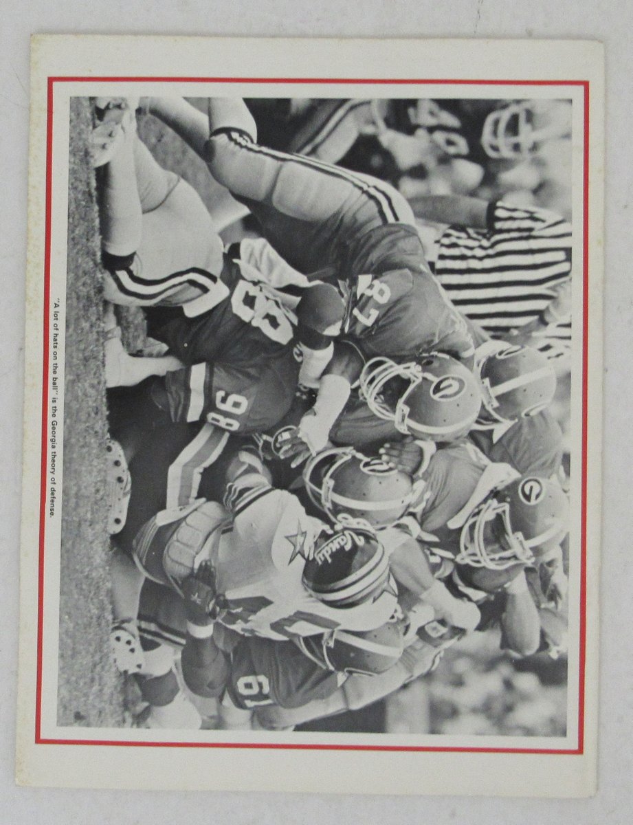 January 1, 1981 Sugar Bowl Press/Media Guide Georgia vs. Notre Dame 195693