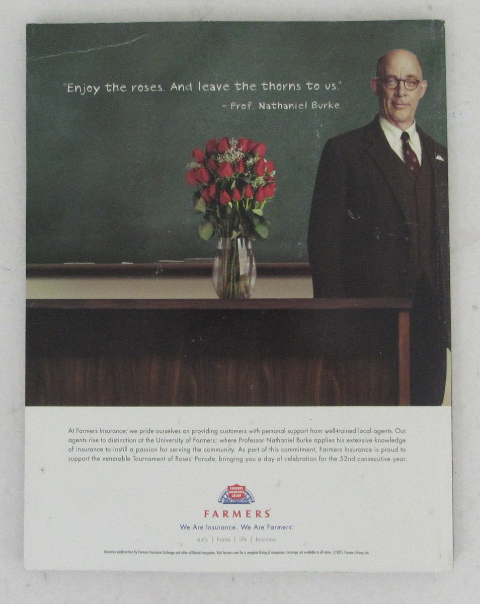 January 1, 2011 Rose Bowl Football Game Program Wisconsin vs. TCU 195697