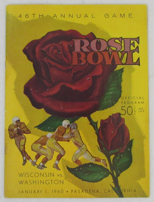 January 1, 2011 Rose Bowl Football Game Program Wisconsin vs. Washington 195699