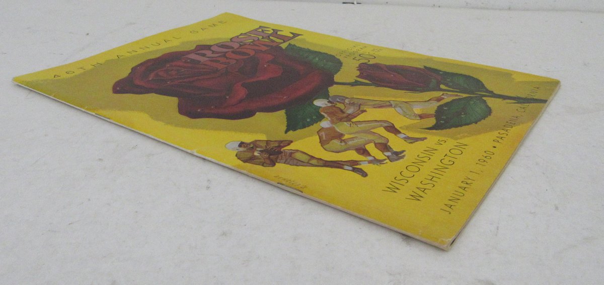 January 1, 2011 Rose Bowl Football Game Program Wisconsin vs. Washington 195699